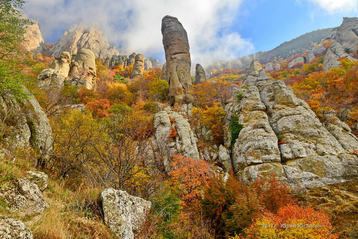 Крым долина привидений фото