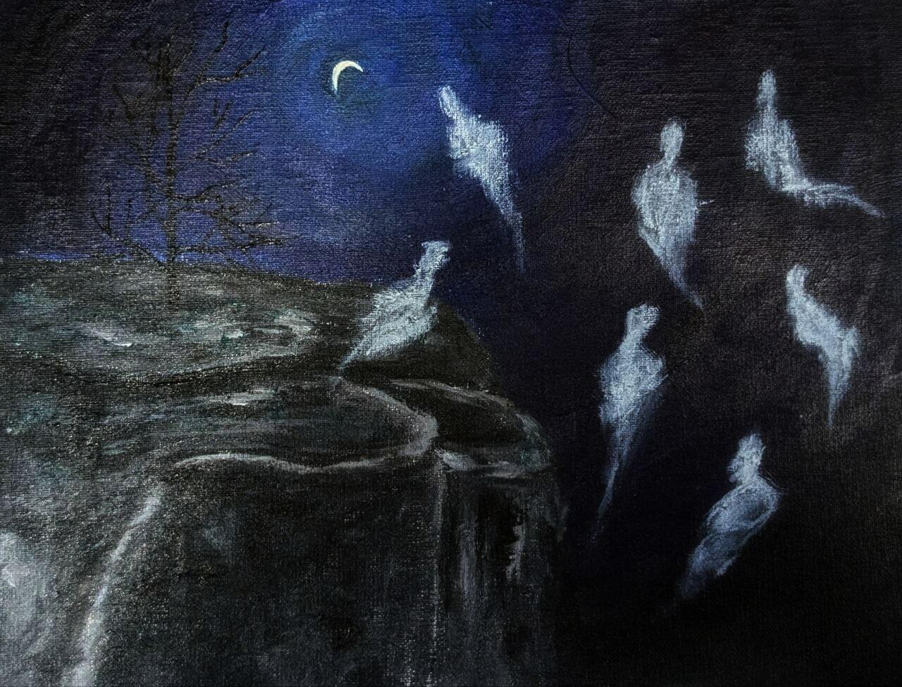 *** Над тихой бездной страха...