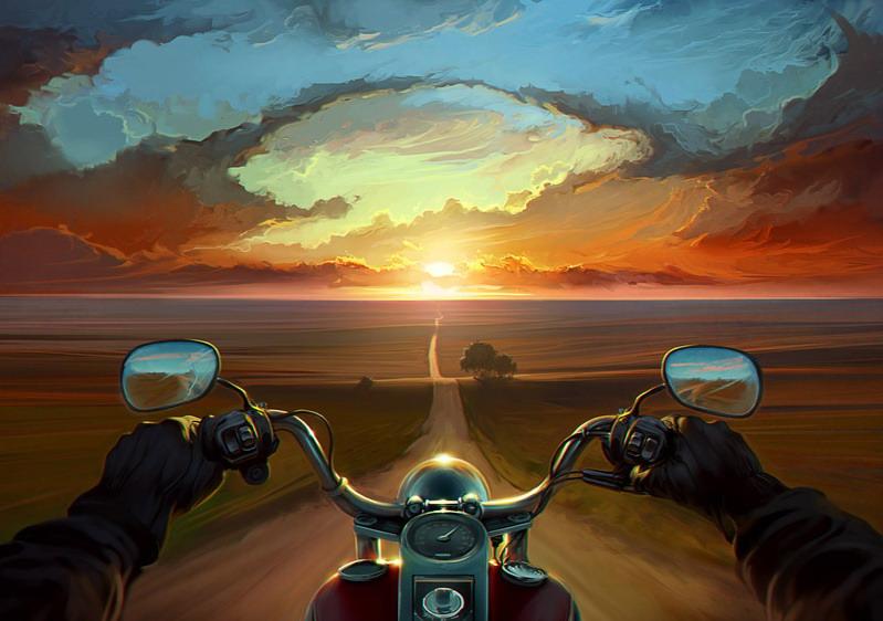 Шоссе 66 : «Байкер и ковбой»