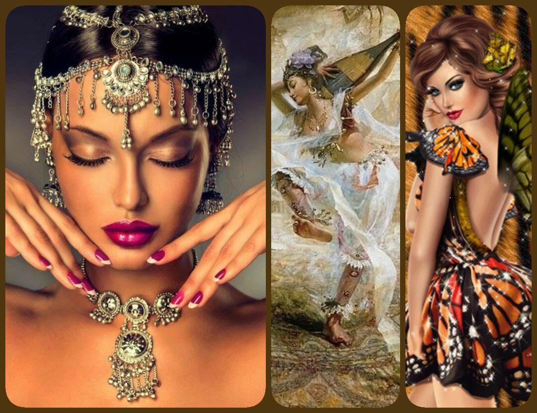 Танцевала чужестранка дивный танец на ковре... Галинка Багрецова