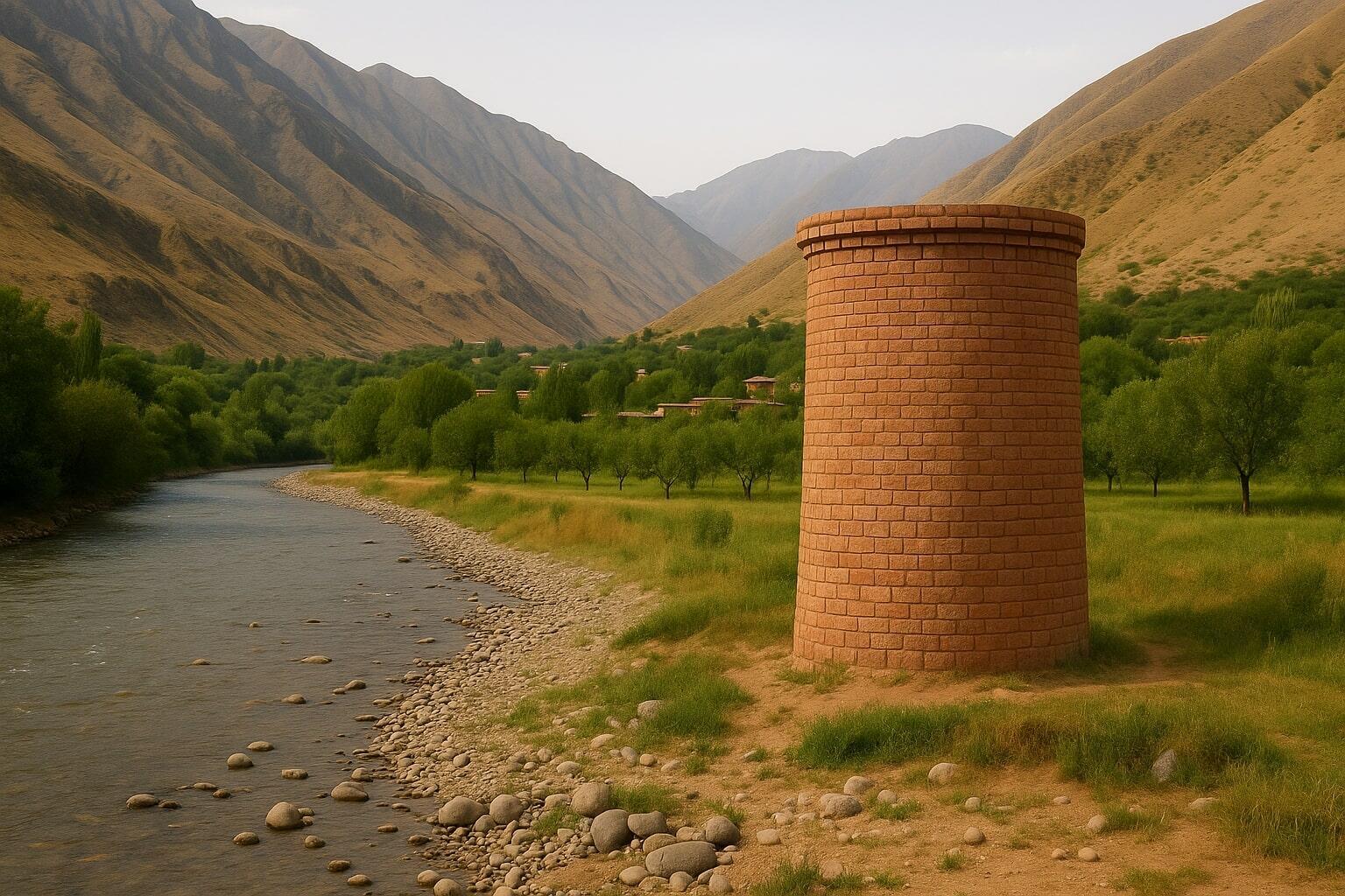 Колодец Иблиса в кишлаке Ак-Ляйляк