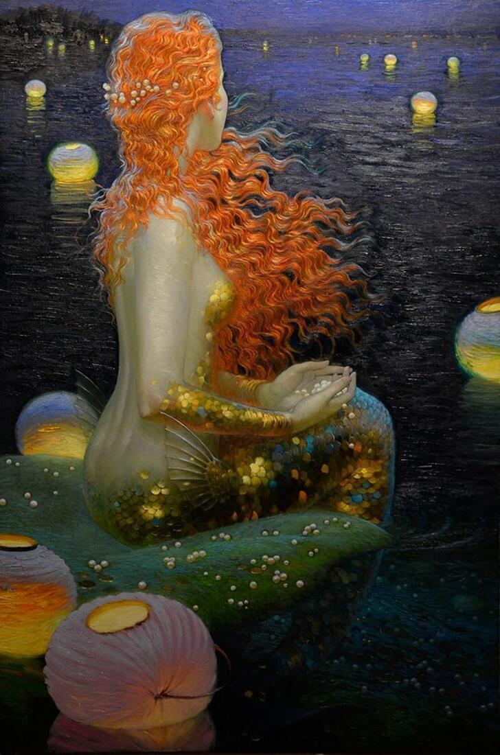 А в глазах твоих плещется моря...