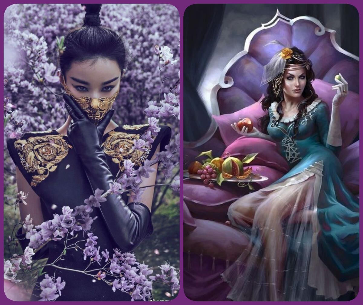 Отцветает цвет лиловый      Галинка Багрецова