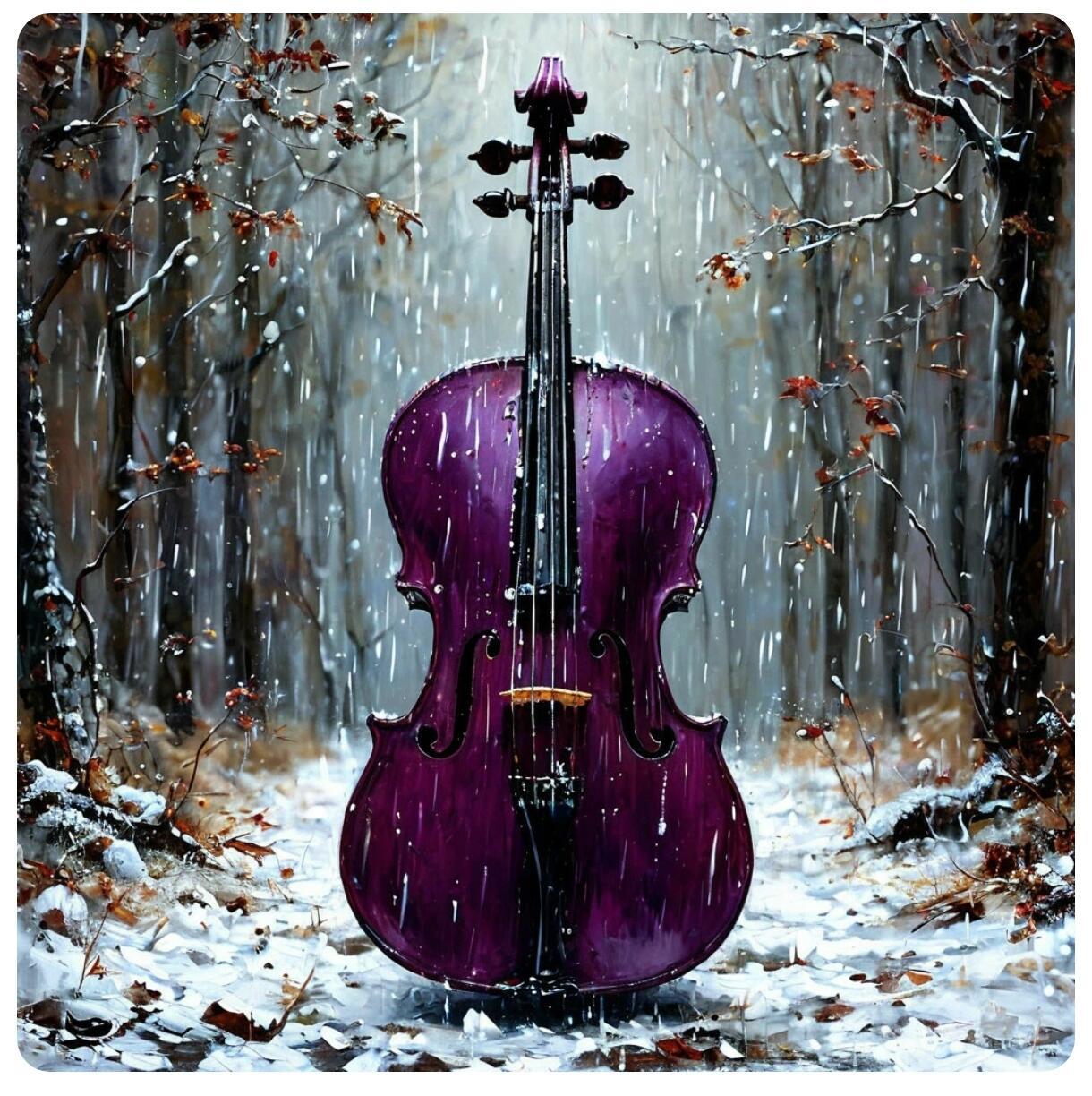 Лиливая виола