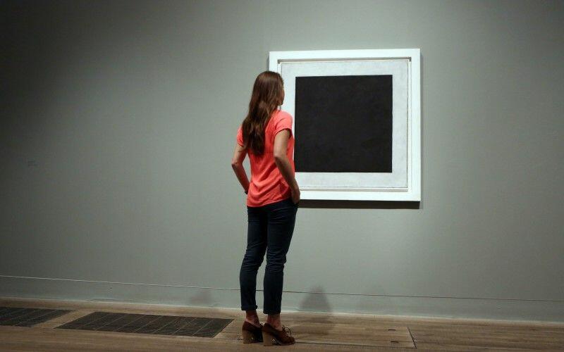   МАЛЕВИЧ  С  КВАДРАТОМ - ( мысли )