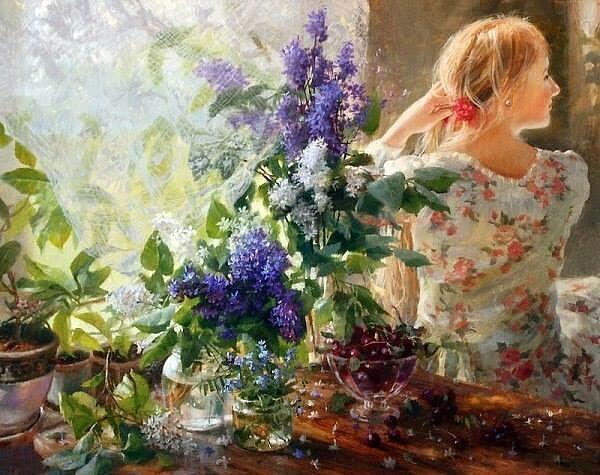 Куст сирени