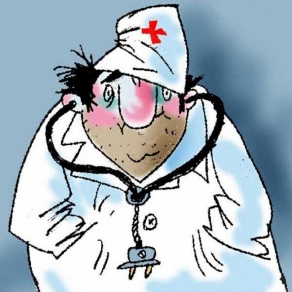 Пациент  анестезиологу:  – Вы – пьяны?