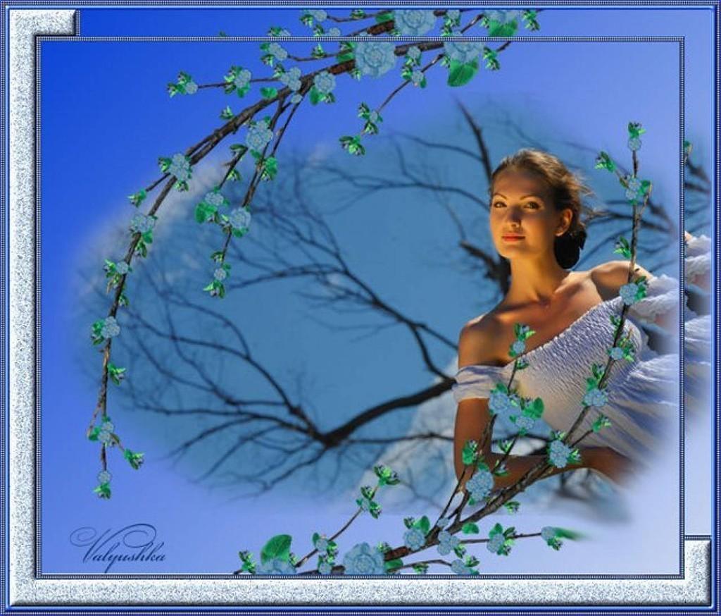 Счастливым смехом полнила округу.