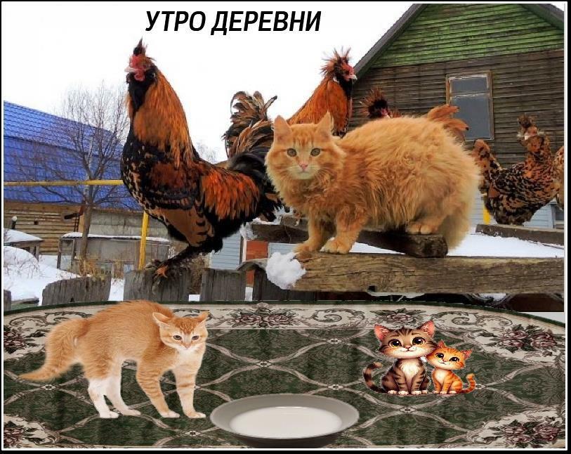 Утро деревни