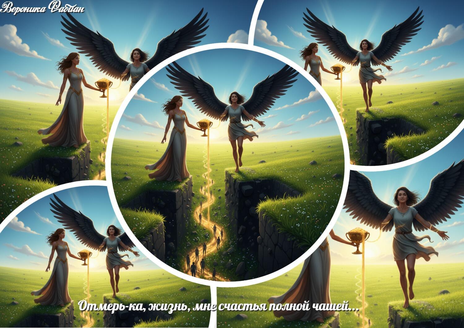 Отмерь-ка, жизнь, мне счастья полной чашей!