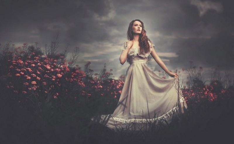 Сказка о прекрасной фее цветов.