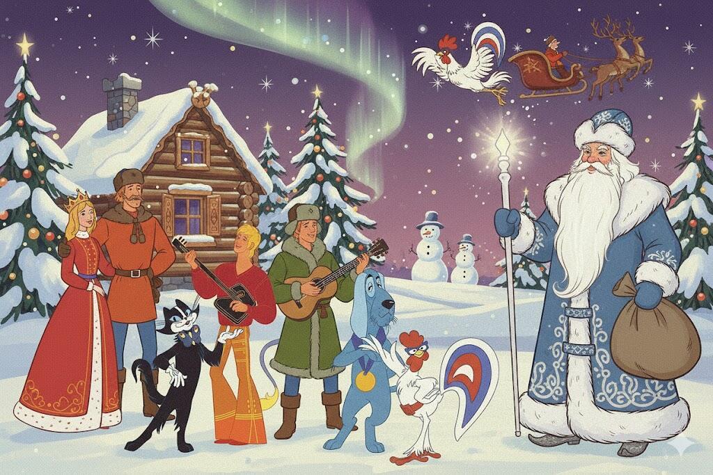 Новогодняя песенка из сказки Новогодние приключения БМ