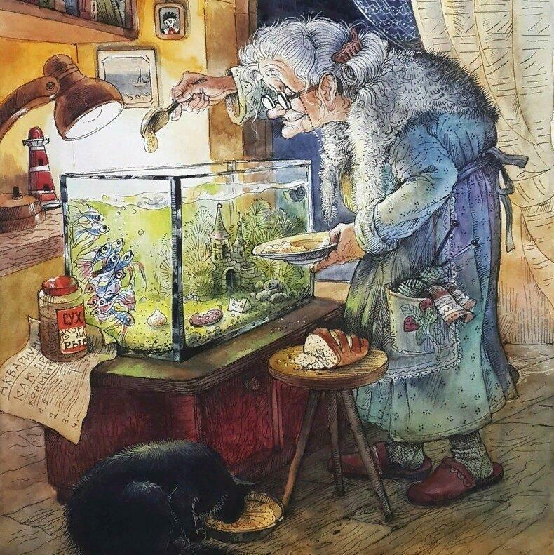 А БАБКА ТО ЖИВА