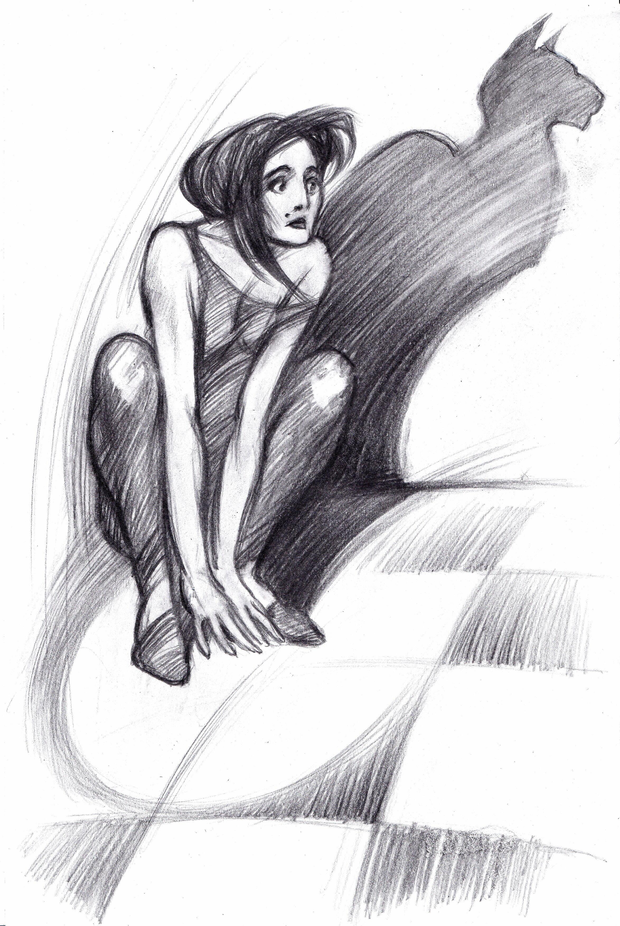 Черным-черна