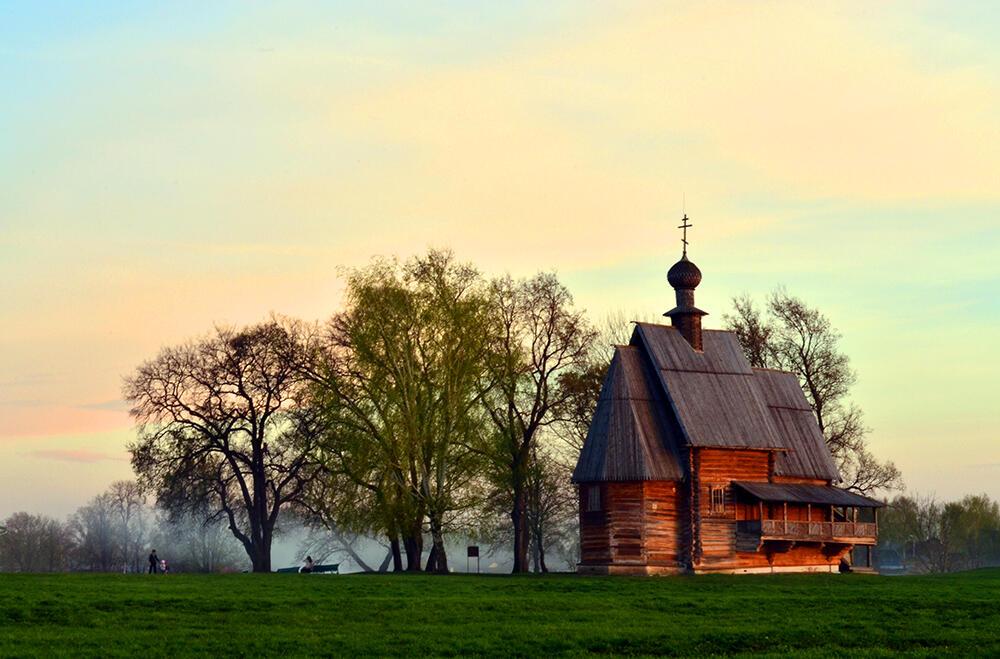 Деревенский храм картинки