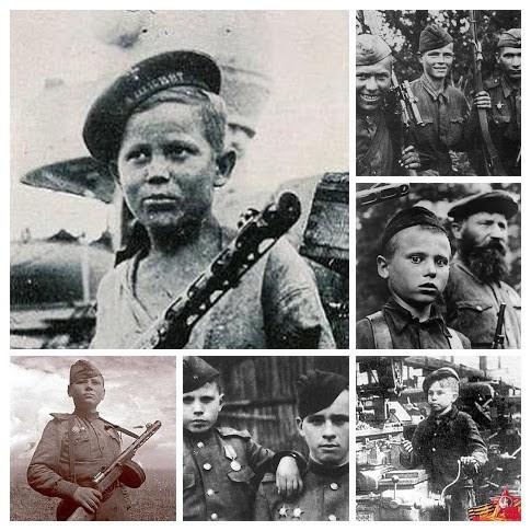 Мальчишки ушли на войну