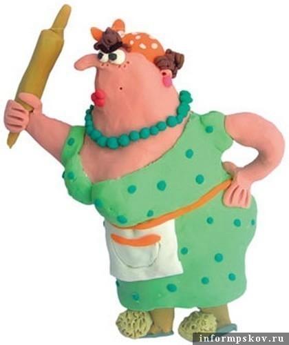 В роли Вани Грозного...