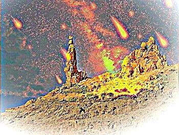 Над Иорданией взорвался астероид 