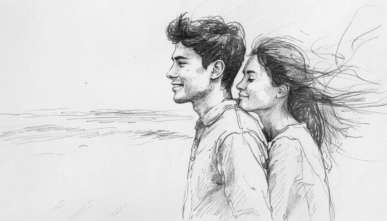 Немного позади