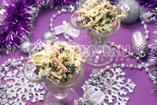 Салат "НОВОГОДНЯЯ НОЧЬ" поет Лариса Чайка