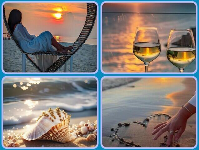 У моря девушка мечтала