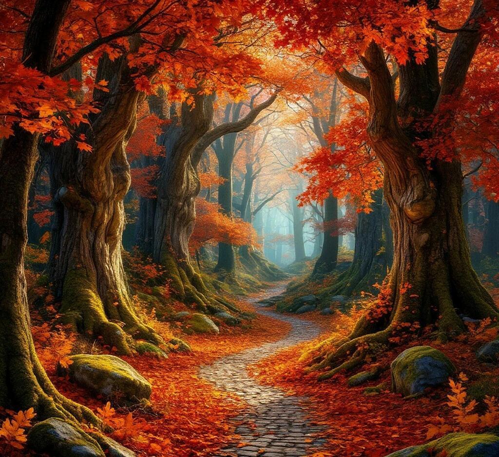 ОСЕНЬ В ВОЛШЕБНОМ ЛЕСУ