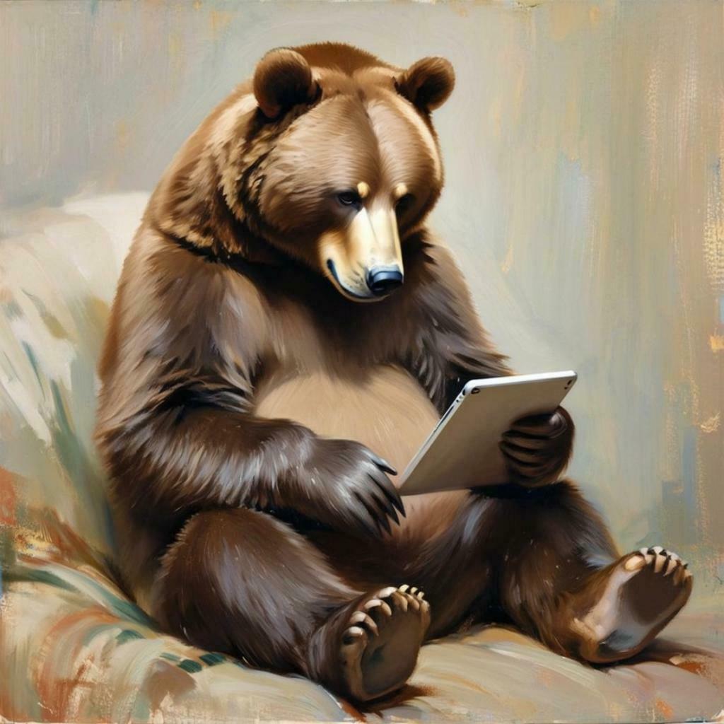 Медведь и интернет