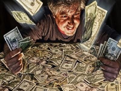 Порок - алчность