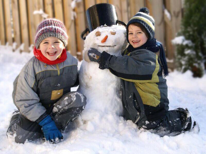 первый снег