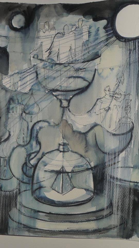 Пока весь мир похож на зарисовку…