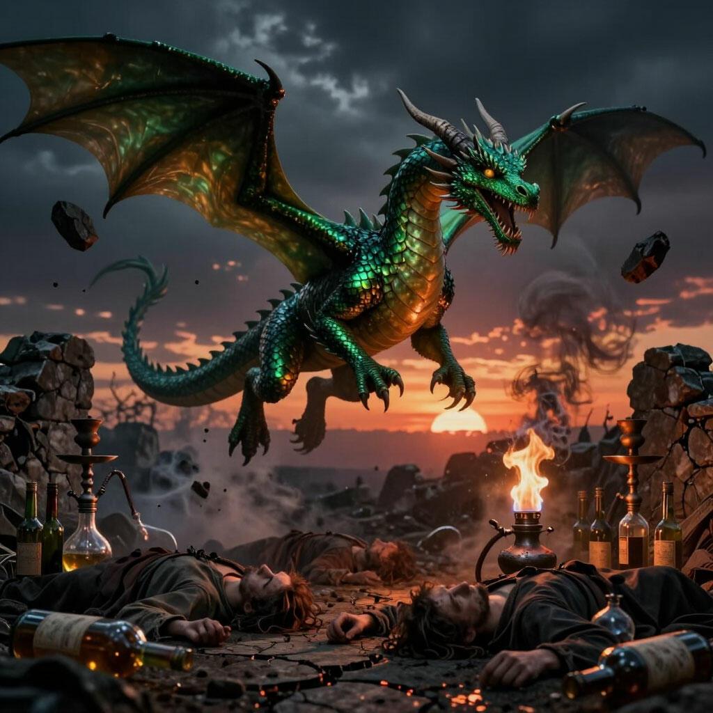 Их пьяный, сладкий сон. 