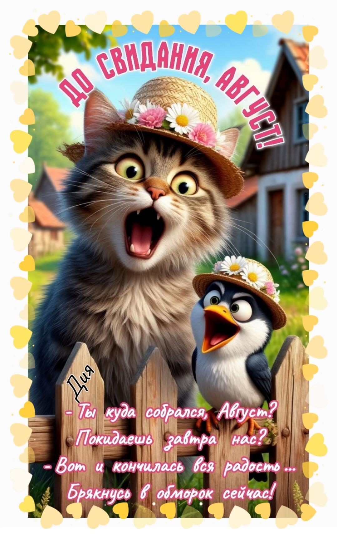 Ты куда собрался, Август? - шуточные стихи