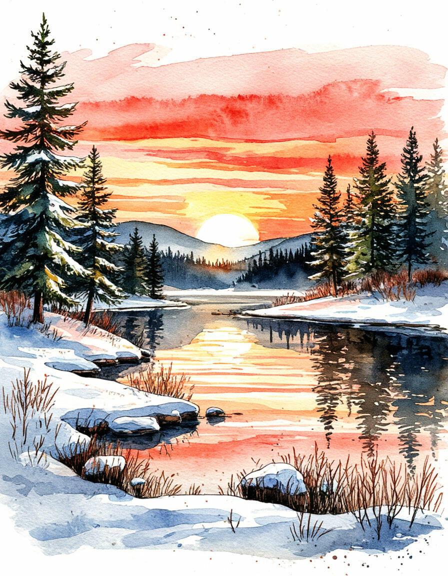 Зима февральская строптива