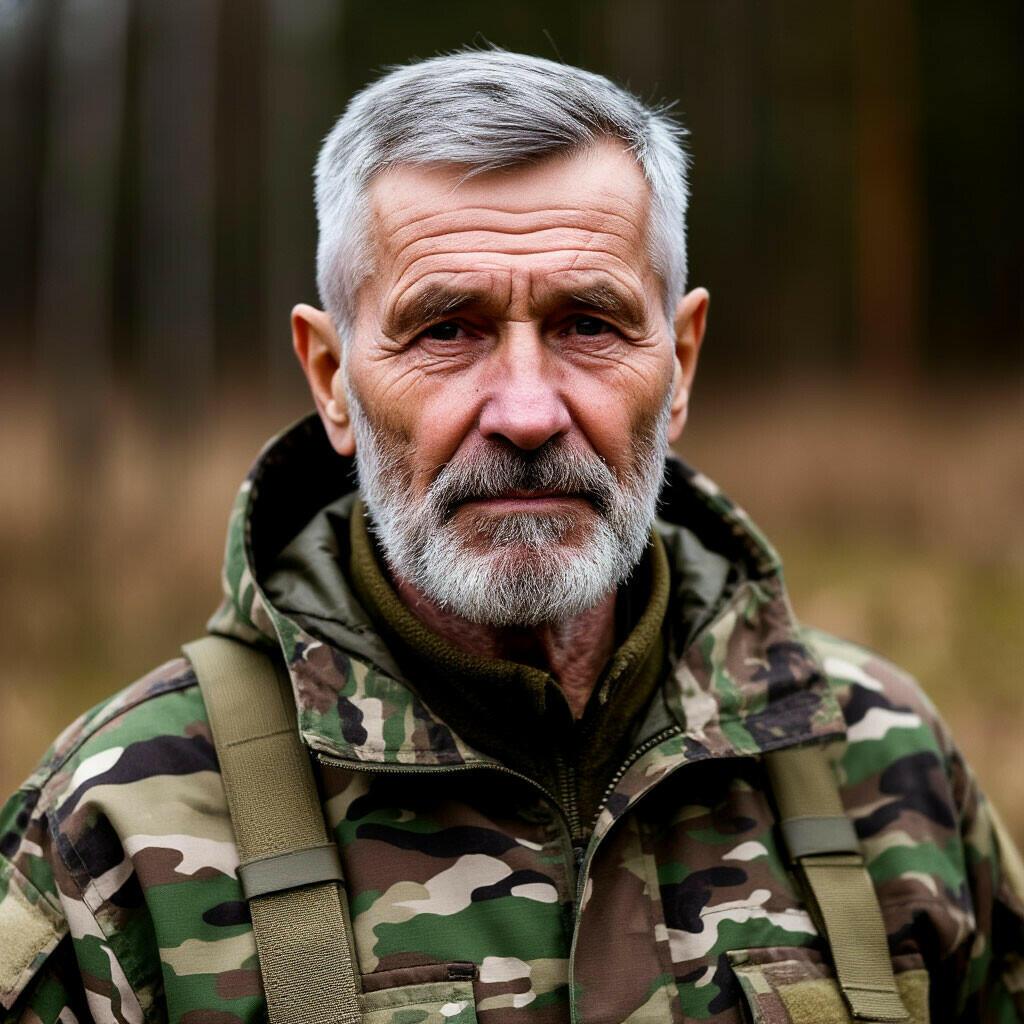 Возьмите на войну нас, стариков.