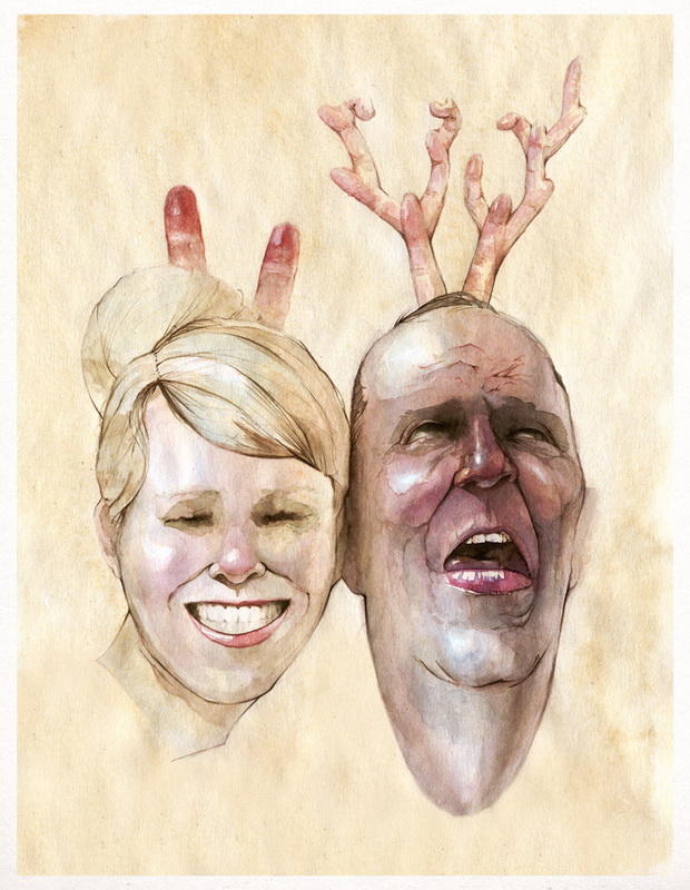 Загубленные рога.