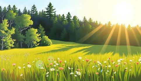 Солнечный день 