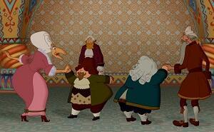 Яге понравилась кадриль! /диалог/