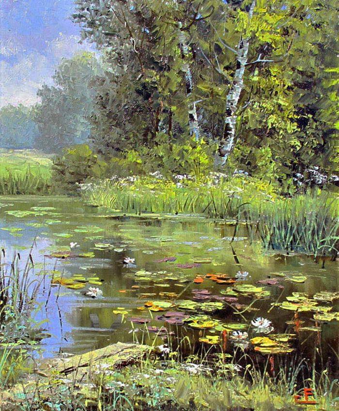 По лиловым кувшинкам из снов