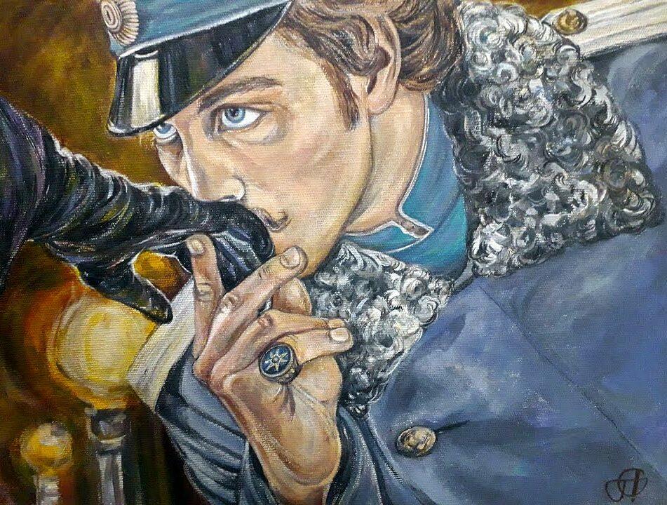 Анна на шее