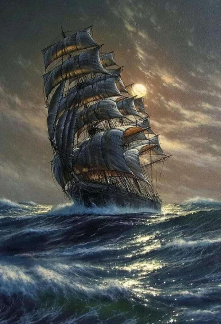 Одинокий бриг...