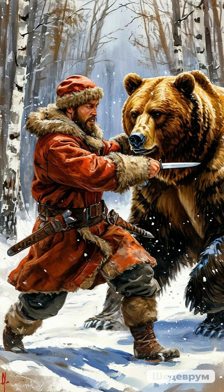 СКАЗ О КАСЬЯНЕ-БОБЫЛЕ (история рассказанная старым промысловиком)