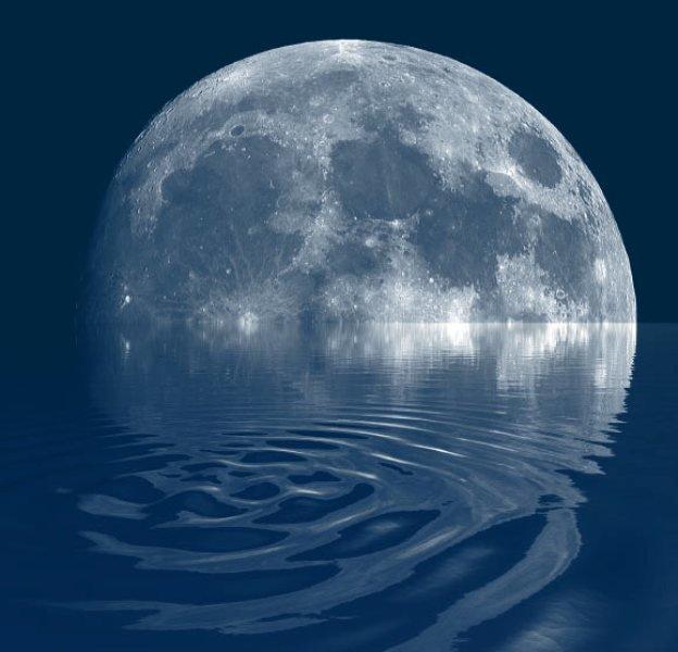 Лунное отражение.