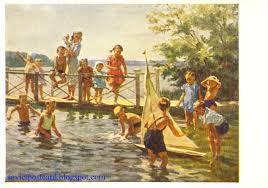          Танец на воде.