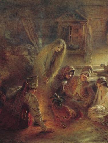 Отзыв на стихотворенье Риммы Крайновой "РАЗ В КРЕЩЕНСКИЙ ВЕЧЕРОК.."