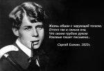 ЕСЕНИН. ЖИЗНЬ - ОБМАН С  ЧАРУЮЩЕЙ ТОСКОЮ...       декламация