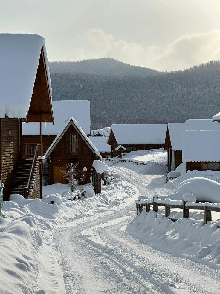 Дремлет русское село. 