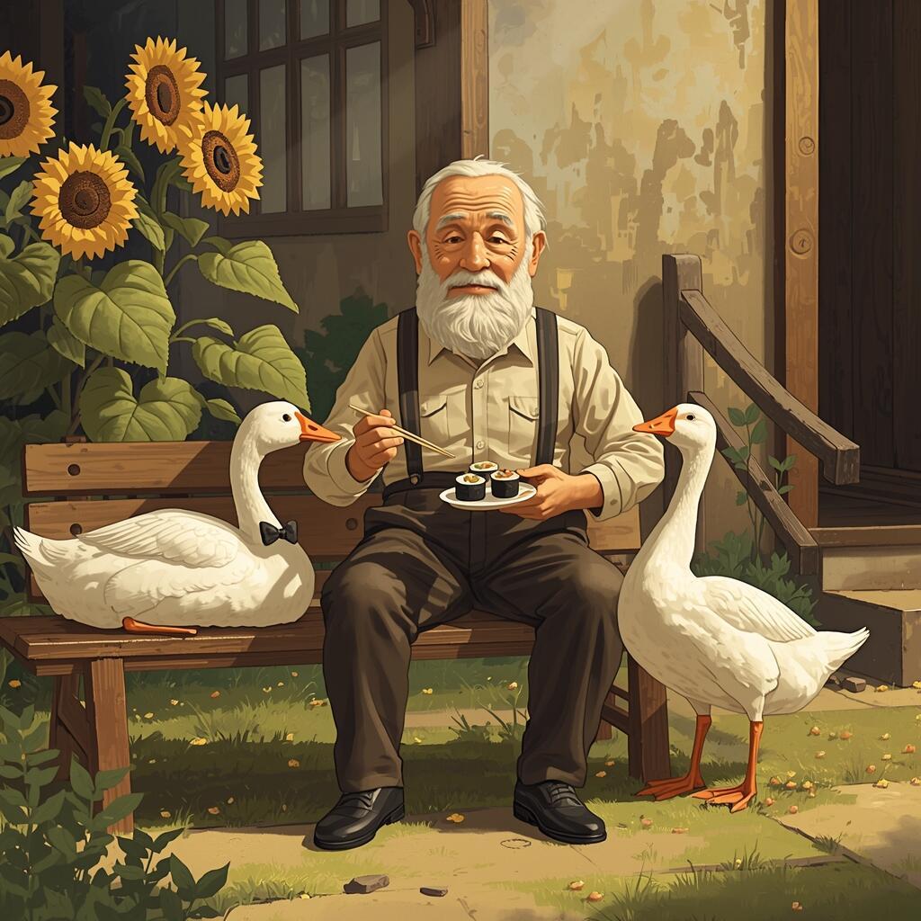 ДЕДУСЯ И ГУСИНЫЙ ДЗЕН