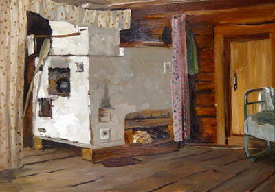 У  СТАРОЙ  ПЕЧИ ...