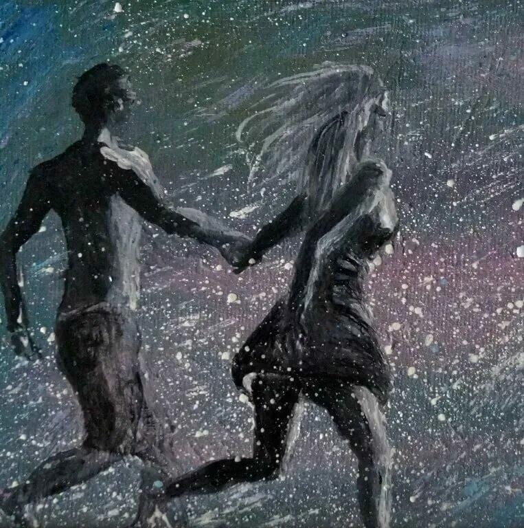 Негодуют тучи в небе...