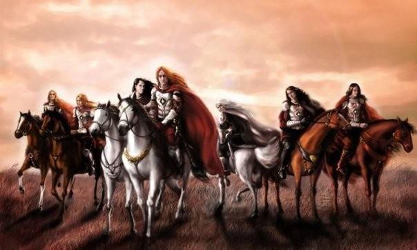 Уходят всадники